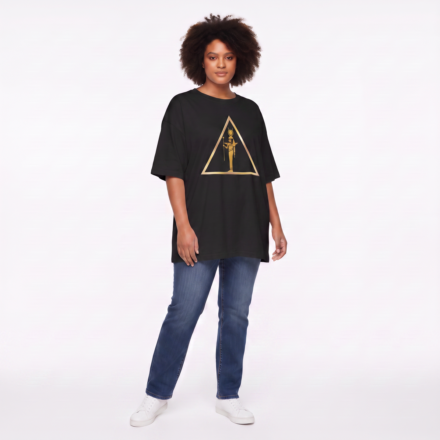 Isis Oversized Tee | Kemet Series | Organic Cotton | Kinky Nomad