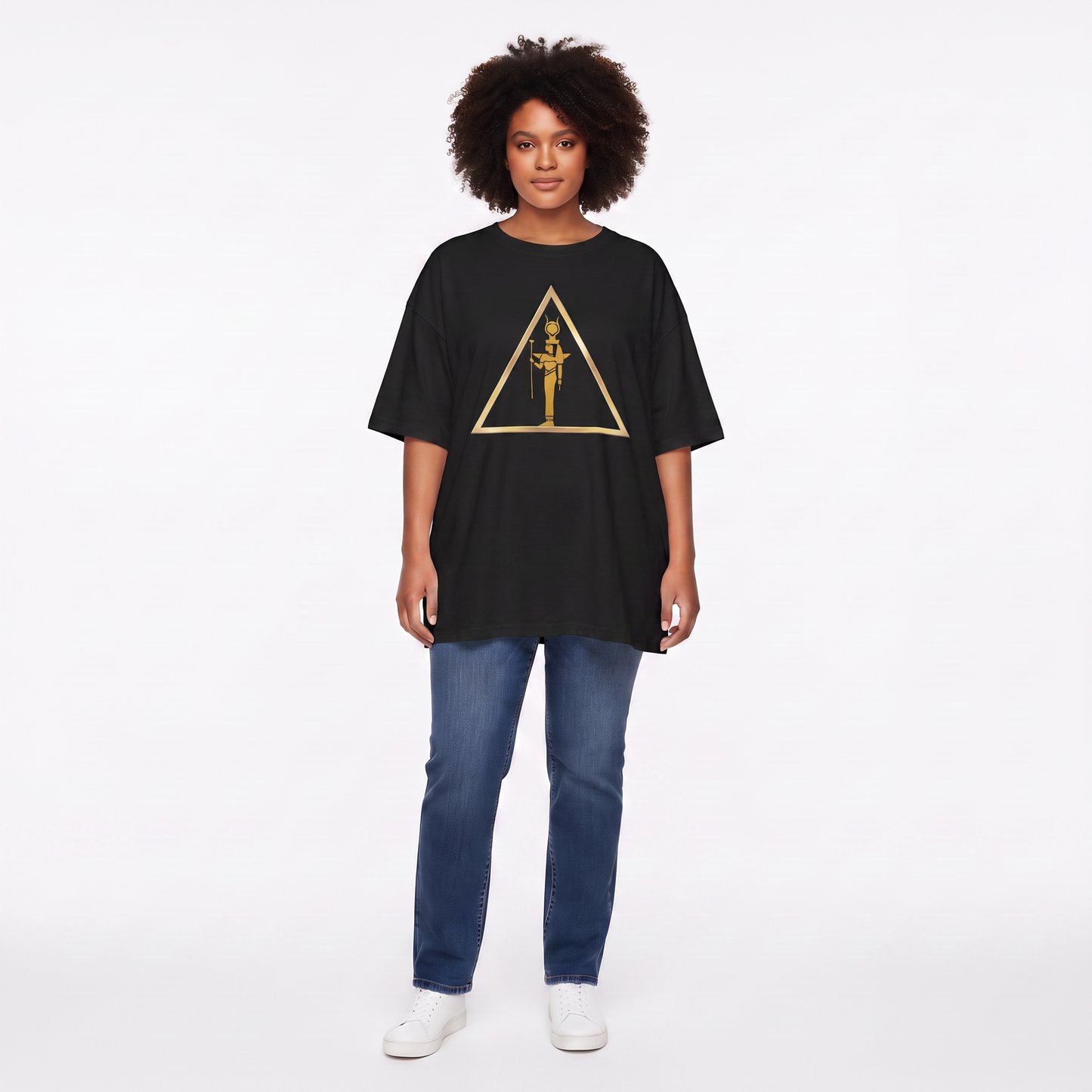 Isis Oversized Tee | Kemet Series | Organic Cotton | Kinky Nomad