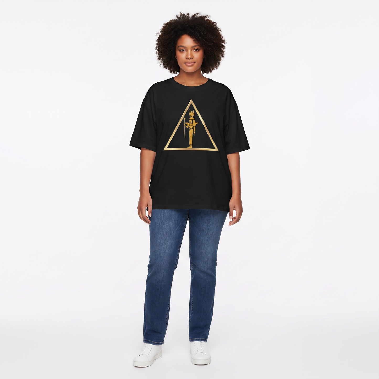 Isis Oversized Tee | Kemet Series | Organic Cotton | Kinky Nomad