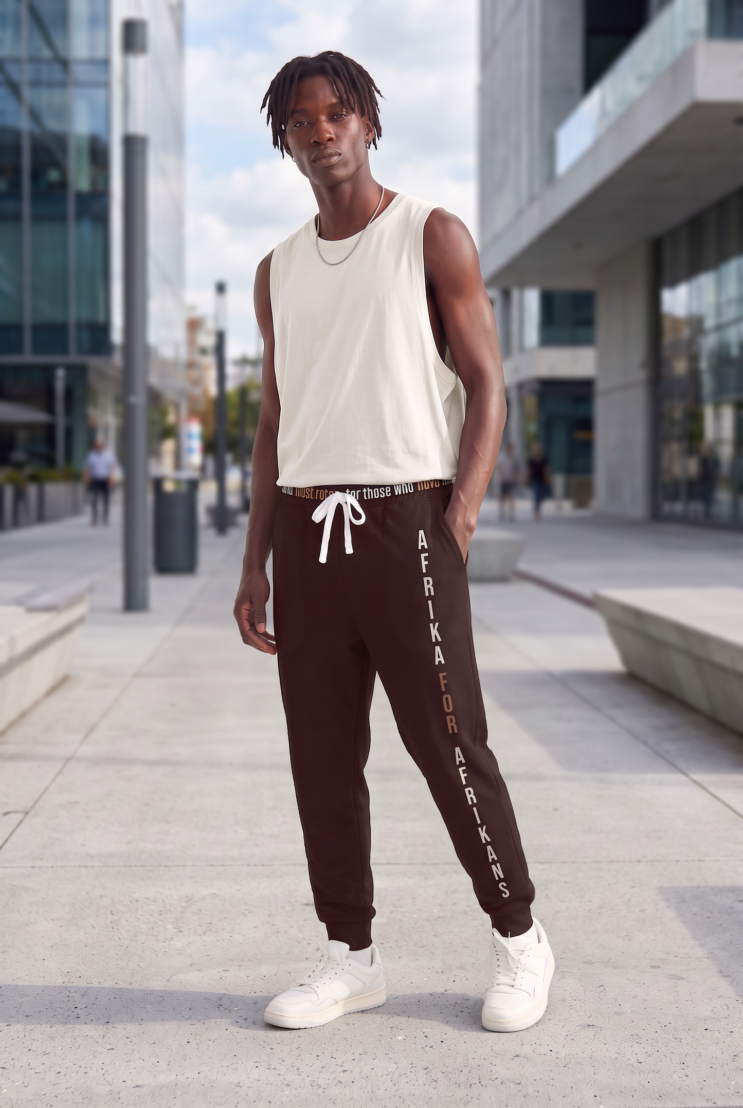 Afrika for Afrikans Joggers | Manifesto Series | Unisex | Kinky Nomad