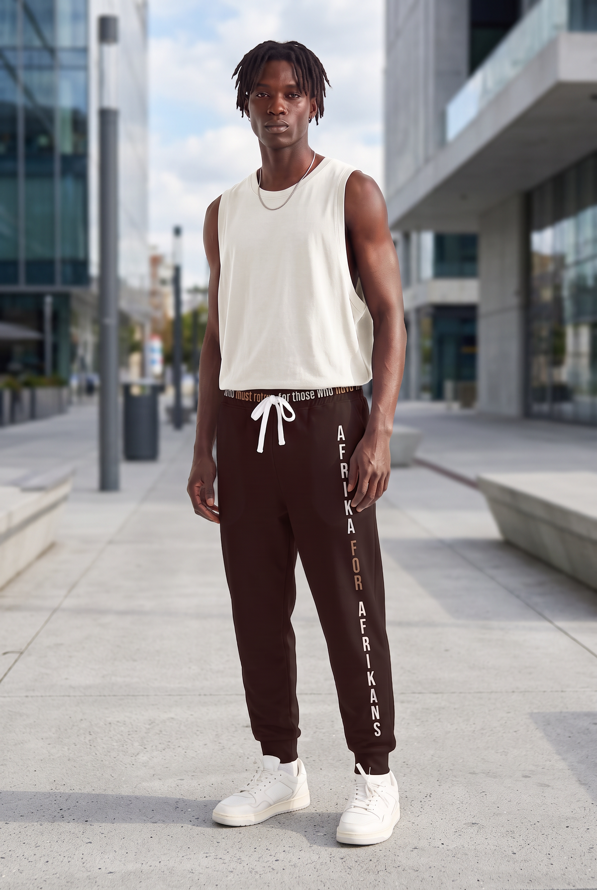 Afrika for Afrikans Joggers | Manifesto Series | Unisex | Kinky Nomad