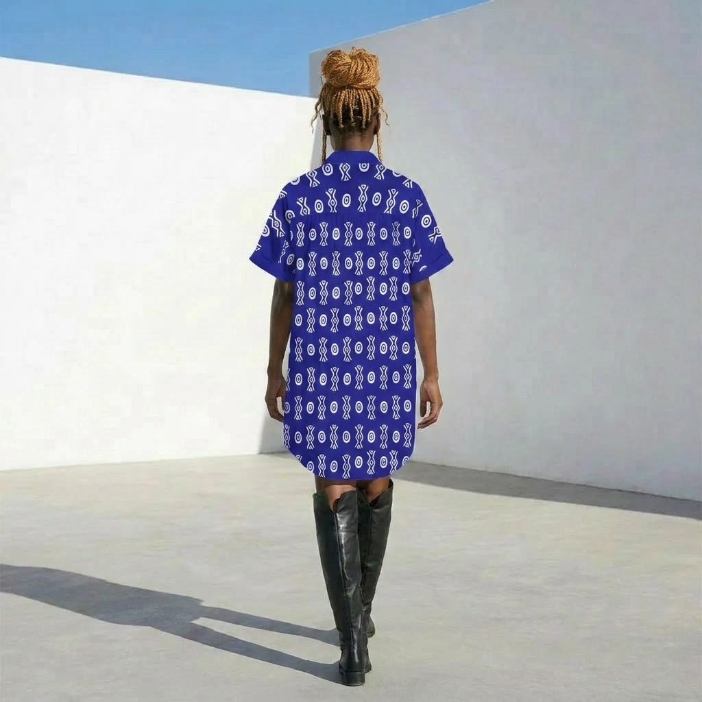 Savanna Shirt Dress | Savanna Series | 4 Colours | Kinky Nomad