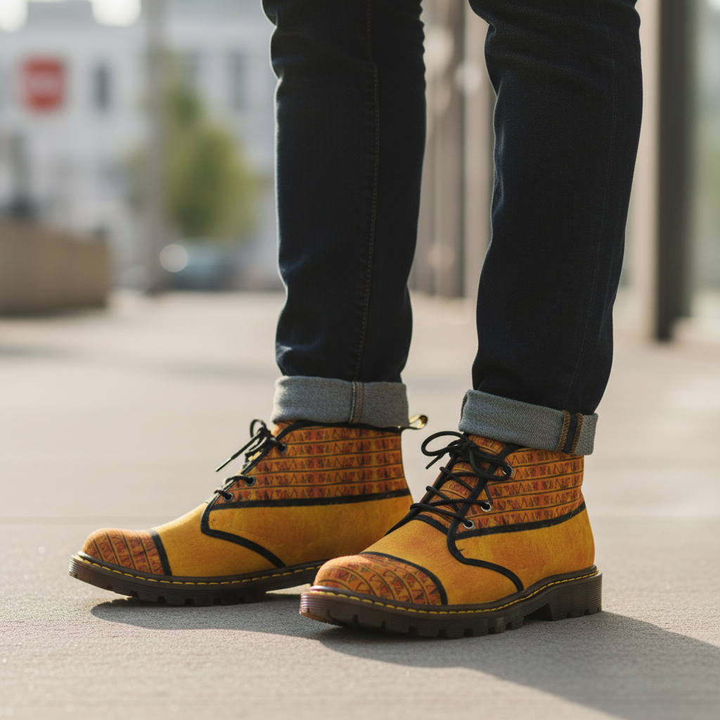 Ghana Ground Chukka  Boot | All Roads Lead to Ghana | Kinky Nomad