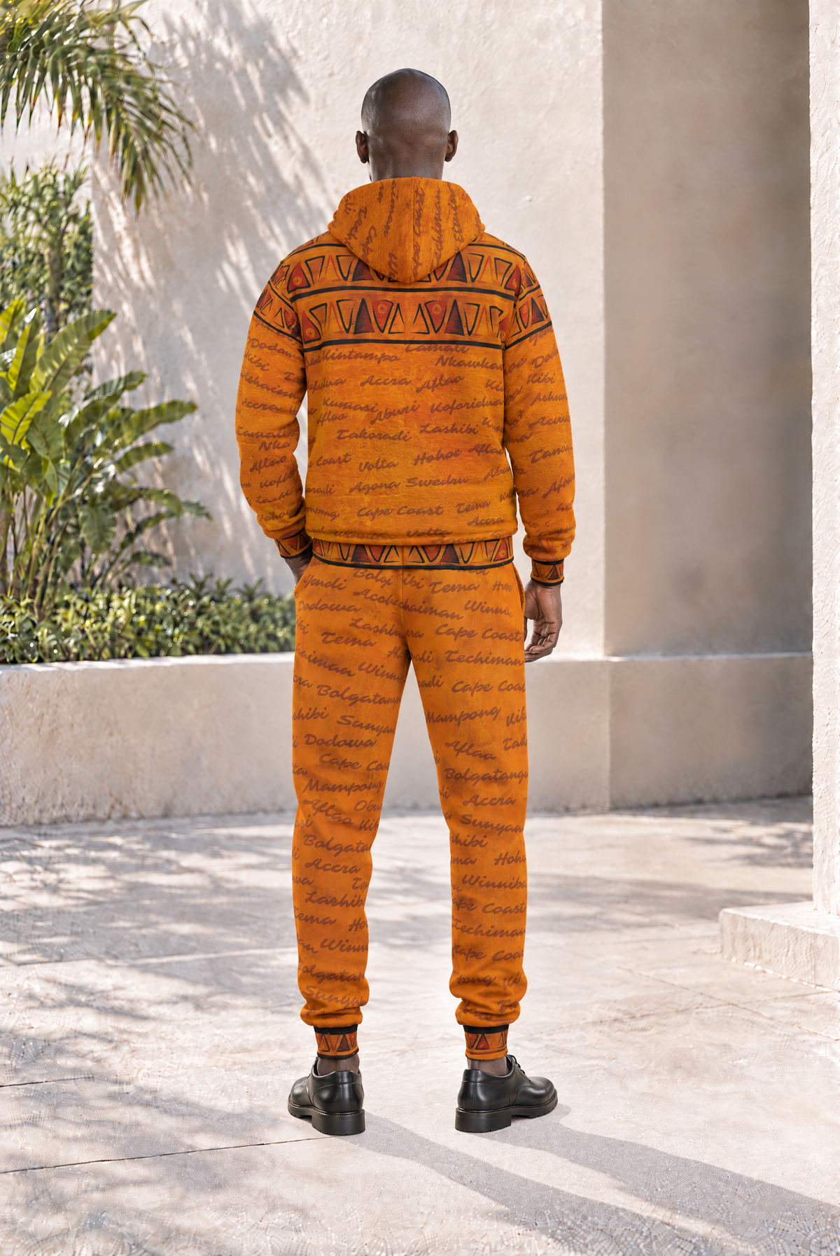 All Roads Lead to Ghana Bundle | Hoodie & Joggers | Kinky Nomad