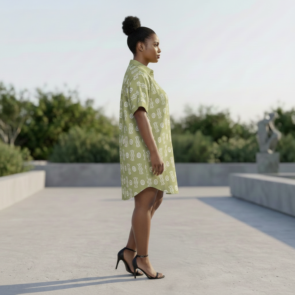 Savanna Shirt Dress | Savanna Series | 4 Colours | Kinky Nomad