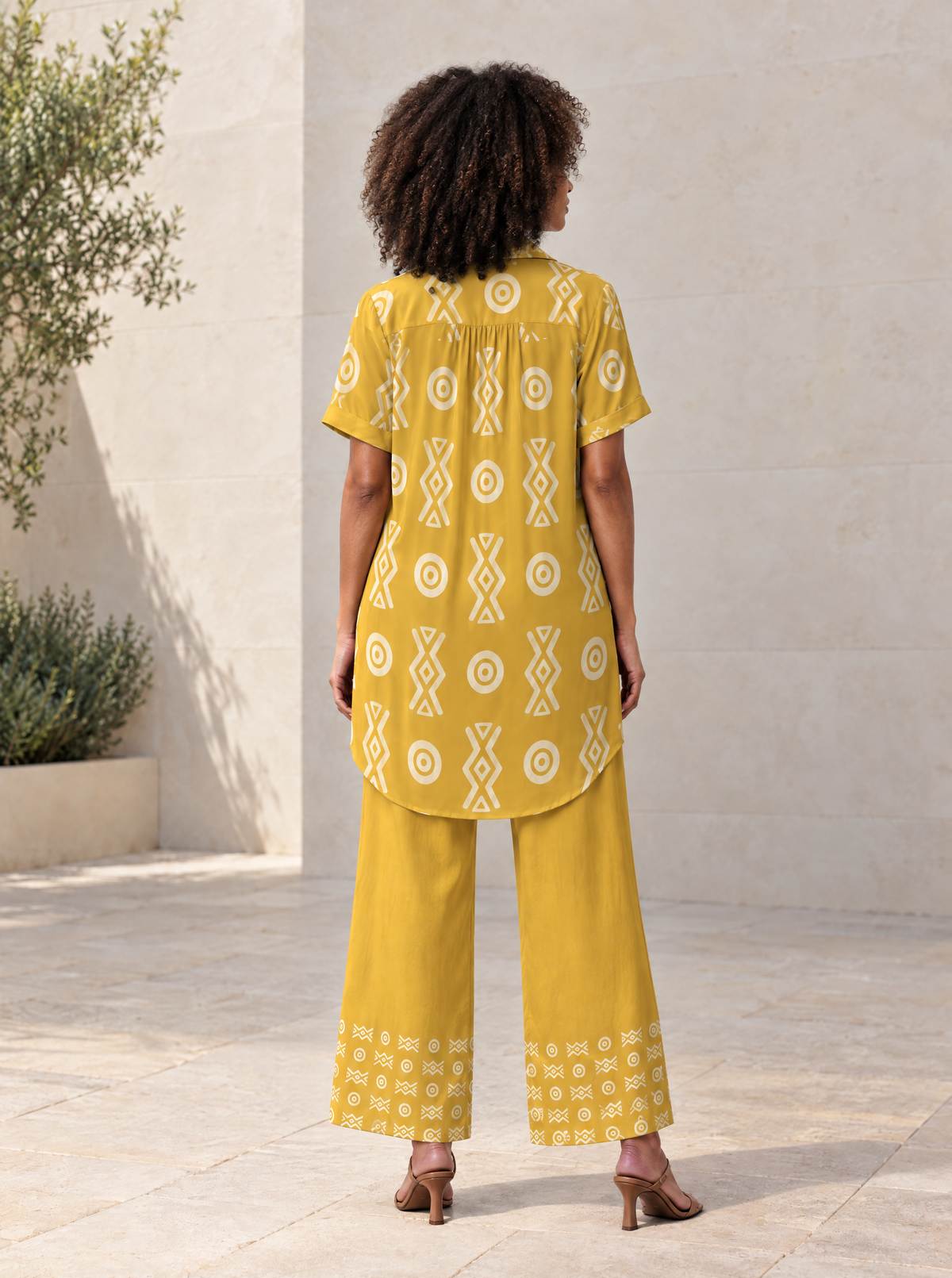 Savanna Gold Bundle | Shirt Dress + Jumpsuit | Kinky Nomad