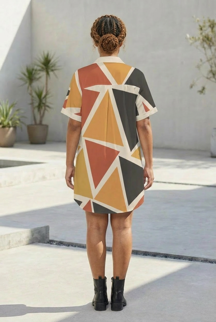 Angles Bundle | Shirt Dress & Jumpsuit | Earth Palette | Kinky Nomad