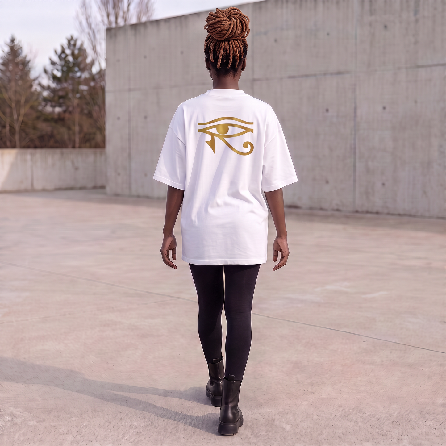 Isis Oversized Tee | Kemet Series | Organic Cotton | Kinky Nomad