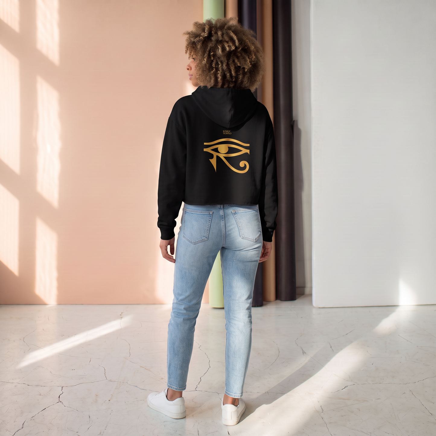 Cropped Hoodie | Manifesto & Kemet Series | Kinky Nomad