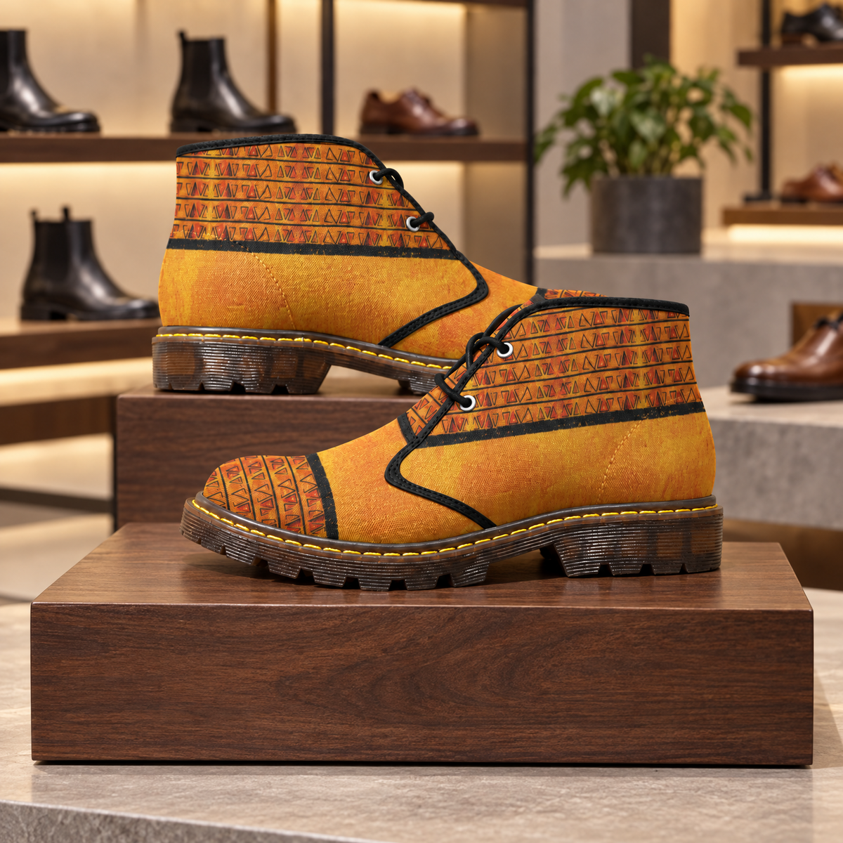 Ghana Ground Chukka  Boot | All Roads Lead to Ghana | Kinky Nomad