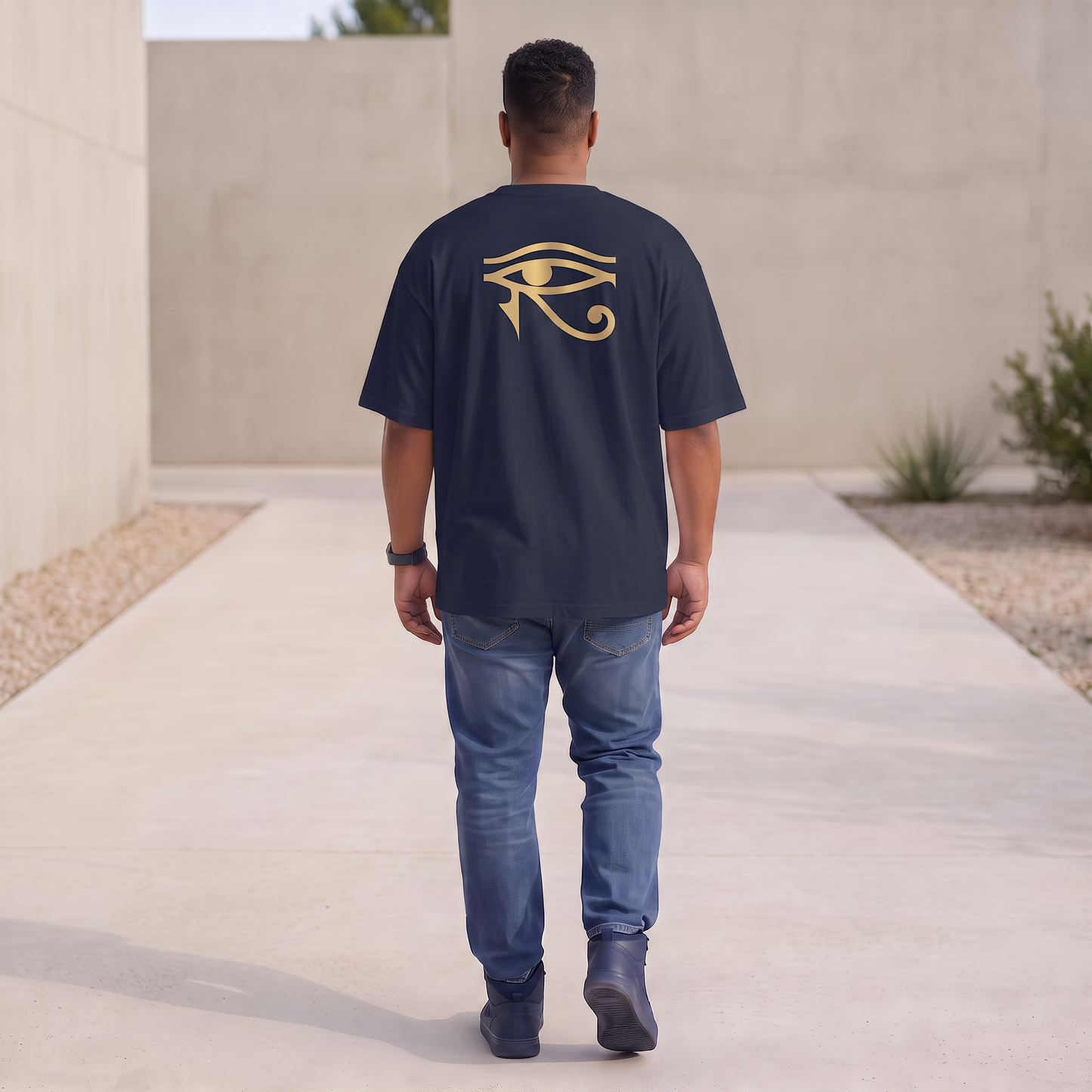 Osiris Oversized Tee | Kemet Series | Organic Cotton | Kinky Nomad
