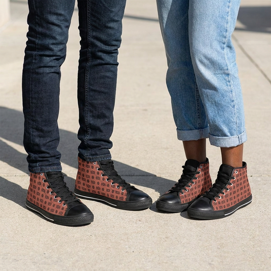High Top Sneakers | Adinkra | Savanna Sole | Boho Sole & Crown | Kinky Nomad