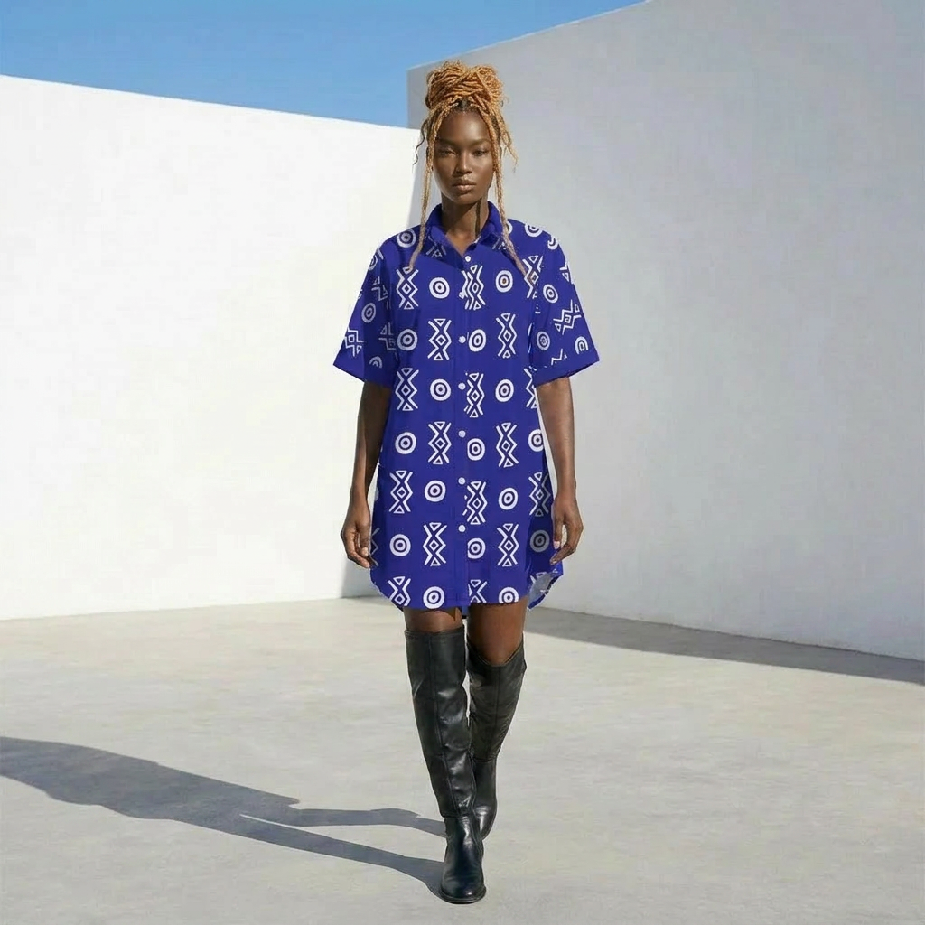 Savanna Shirt Dress | Savanna Series | 4 Colours | Kinky Nomad