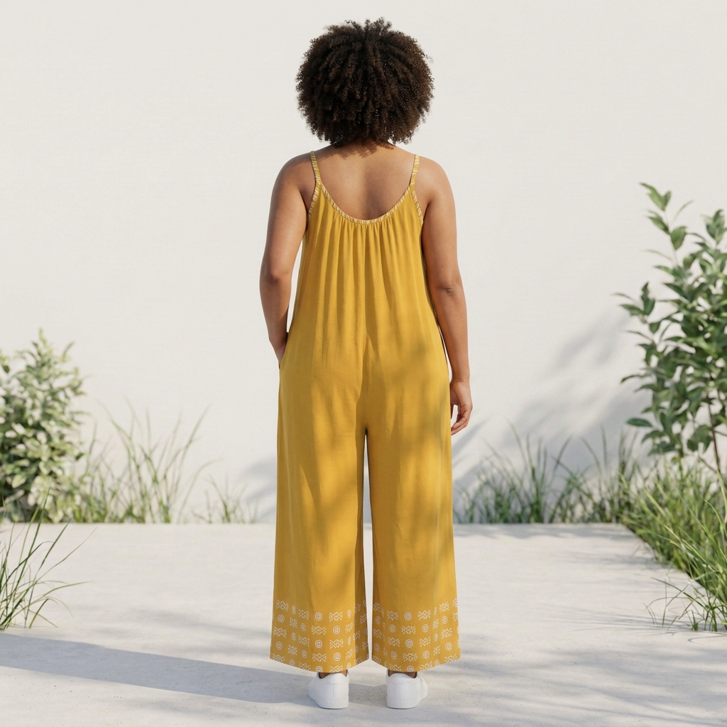 Wide-Leg Jumpsuit | Savanna & Angles Series | 4 Colours | Kinky Nomad
