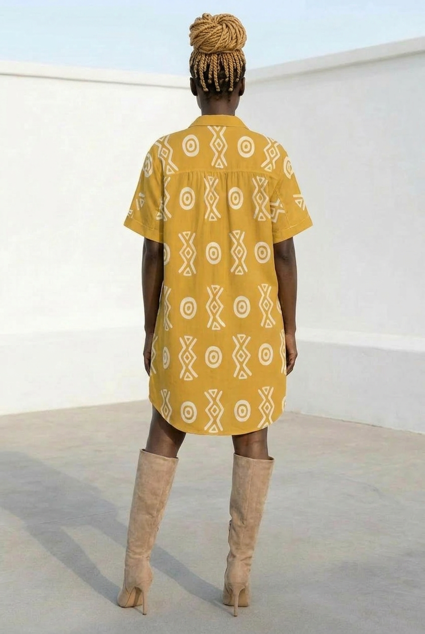 Savanna Shirt Dress | Savanna Series | 4 Colours | Kinky Nomad