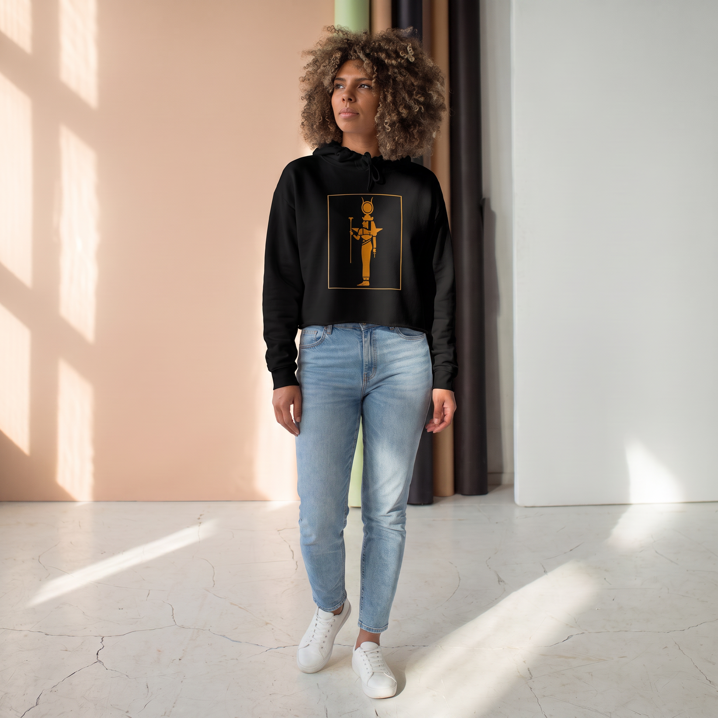 Cropped Hoodie | Manifesto & Kemet Series | Kinky Nomad