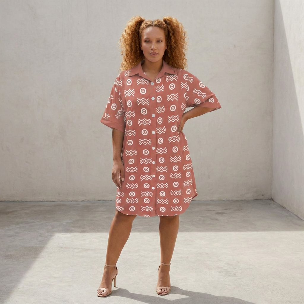 Savanna Shirt Dress | Savanna Series | 4 Colours | Kinky Nomad