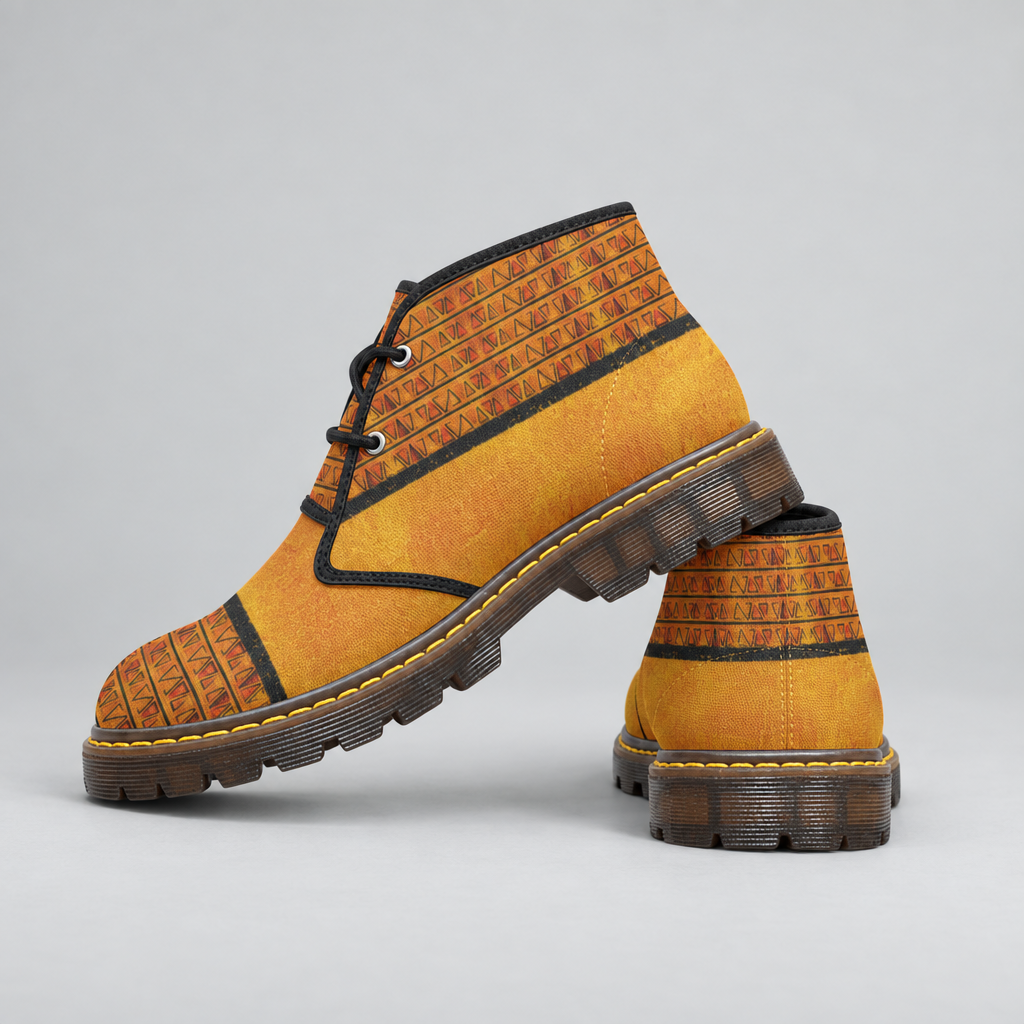 Ghana Ground Chukka  Boot | All Roads Lead to Ghana | Kinky Nomad