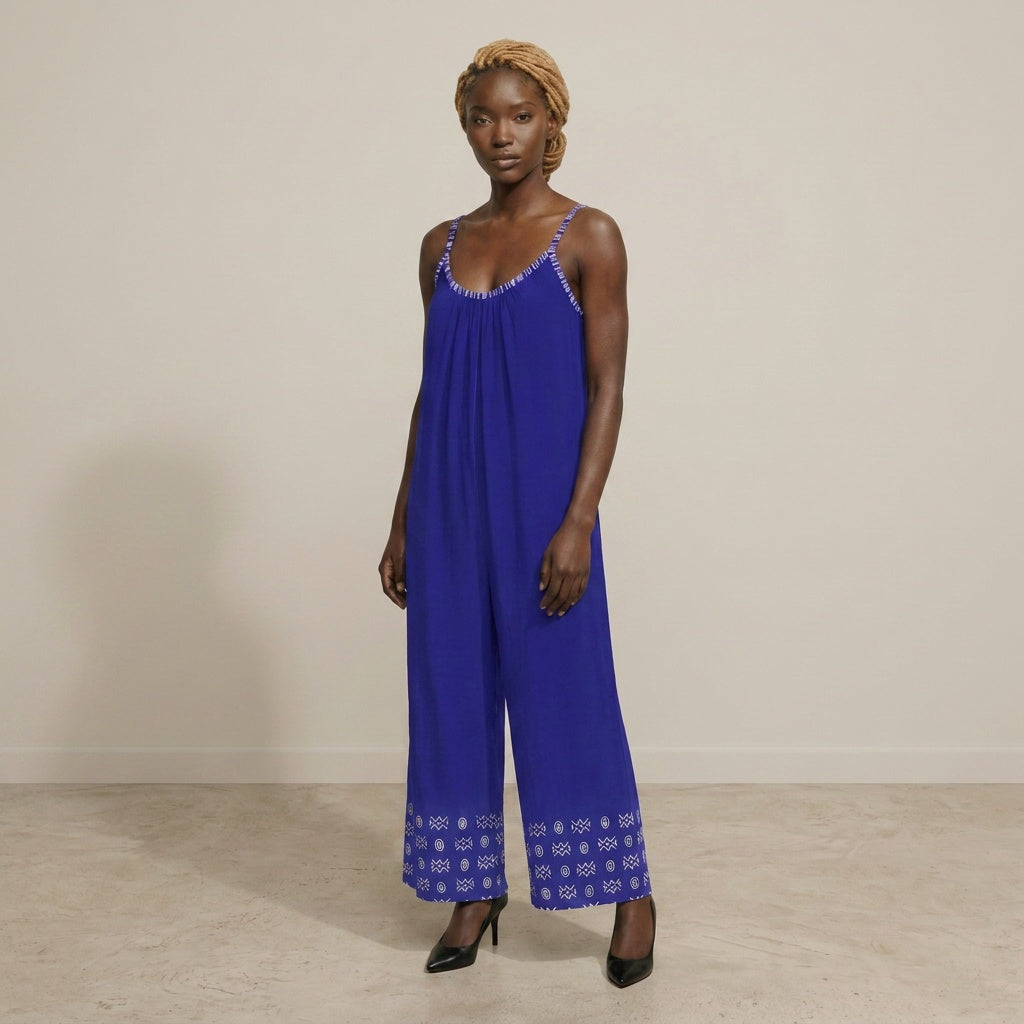 Wide-Leg Jumpsuit | Savanna & Angles Series | 4 Colours | Kinky Nomad