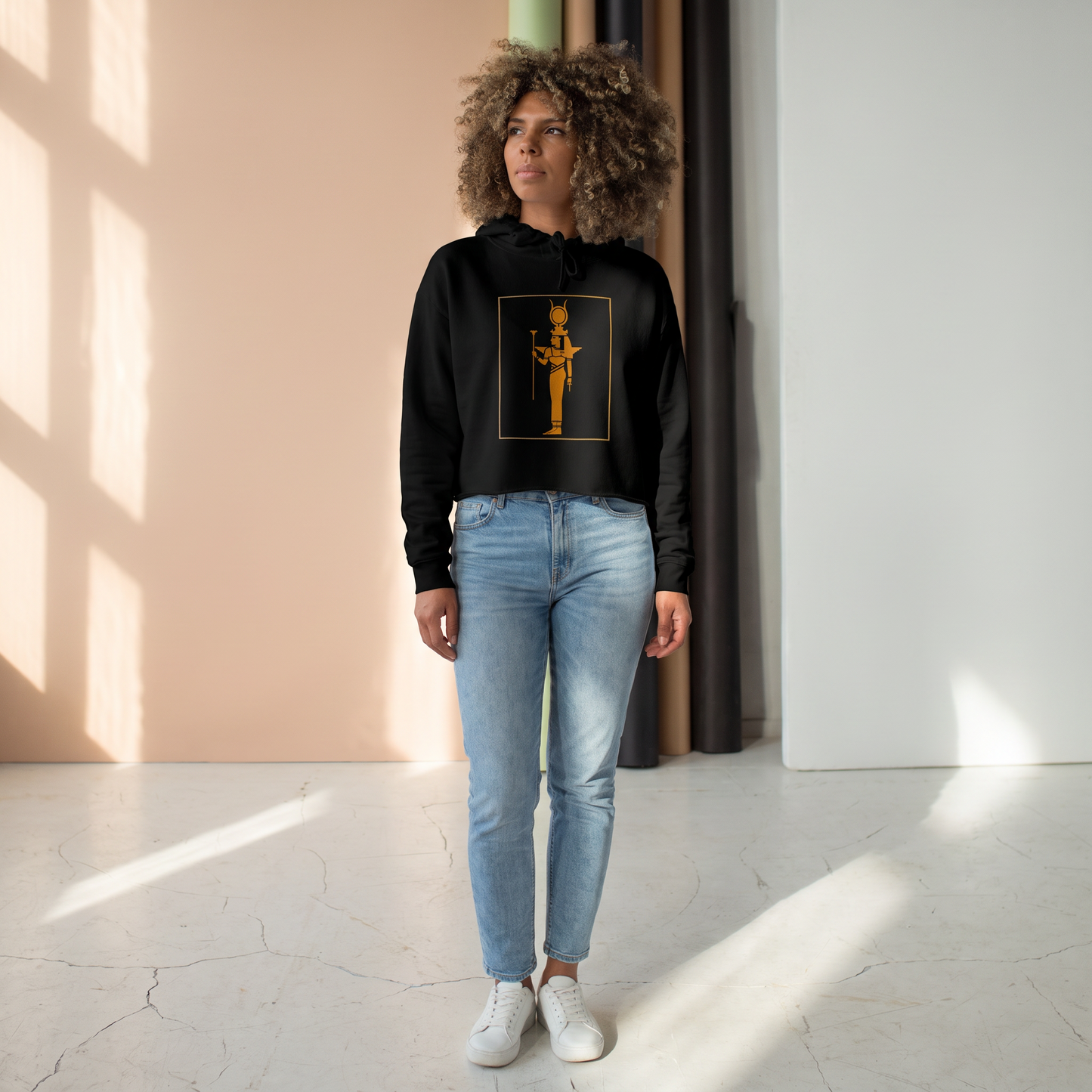 Cropped Hoodie | Manifesto & Kemet Series | Kinky Nomad