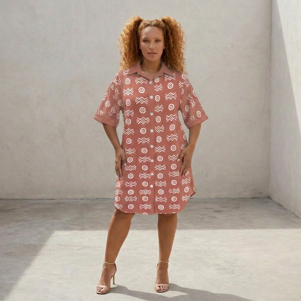 Savanna Shirt Dress | Savanna Series | 4 Colours | Kinky Nomad