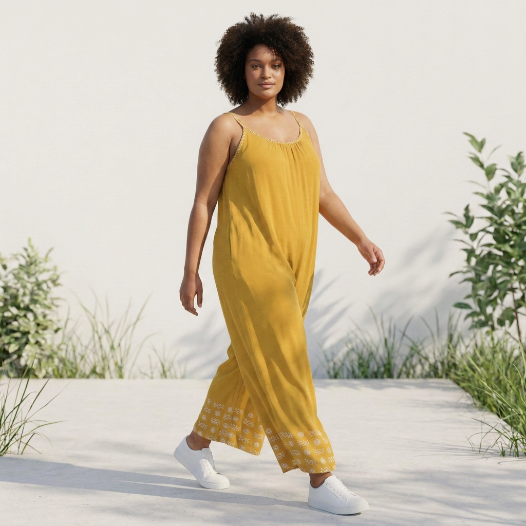 Wide-Leg Jumpsuit | Savanna & Angles Series | 4 Colours | Kinky Nomad