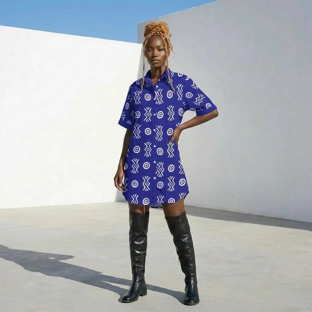 Savanna Shirt Dress | Savanna Series | 4 Colours | Kinky Nomad