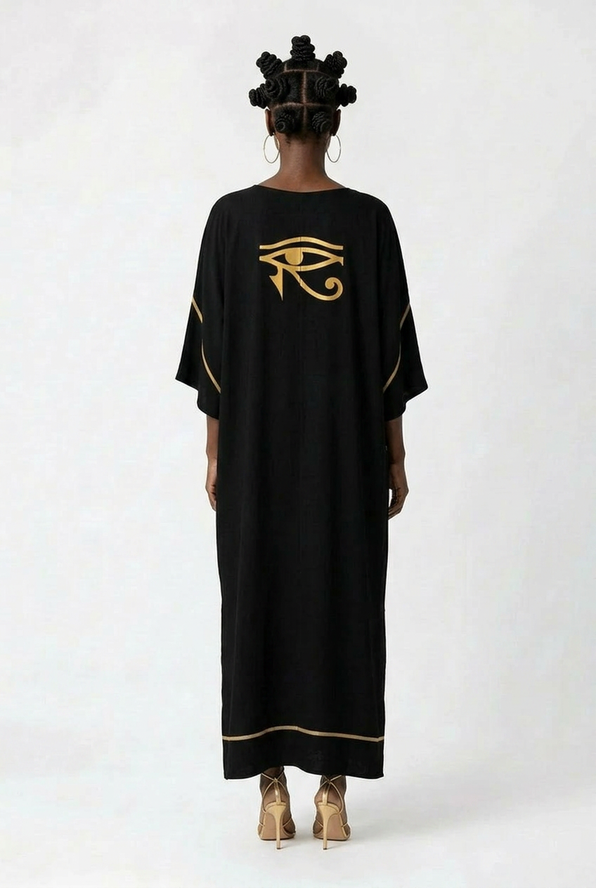 Isis Kaftan | Egyptian Goddess Kaftan | Kemet Collection | Kinky Nomad