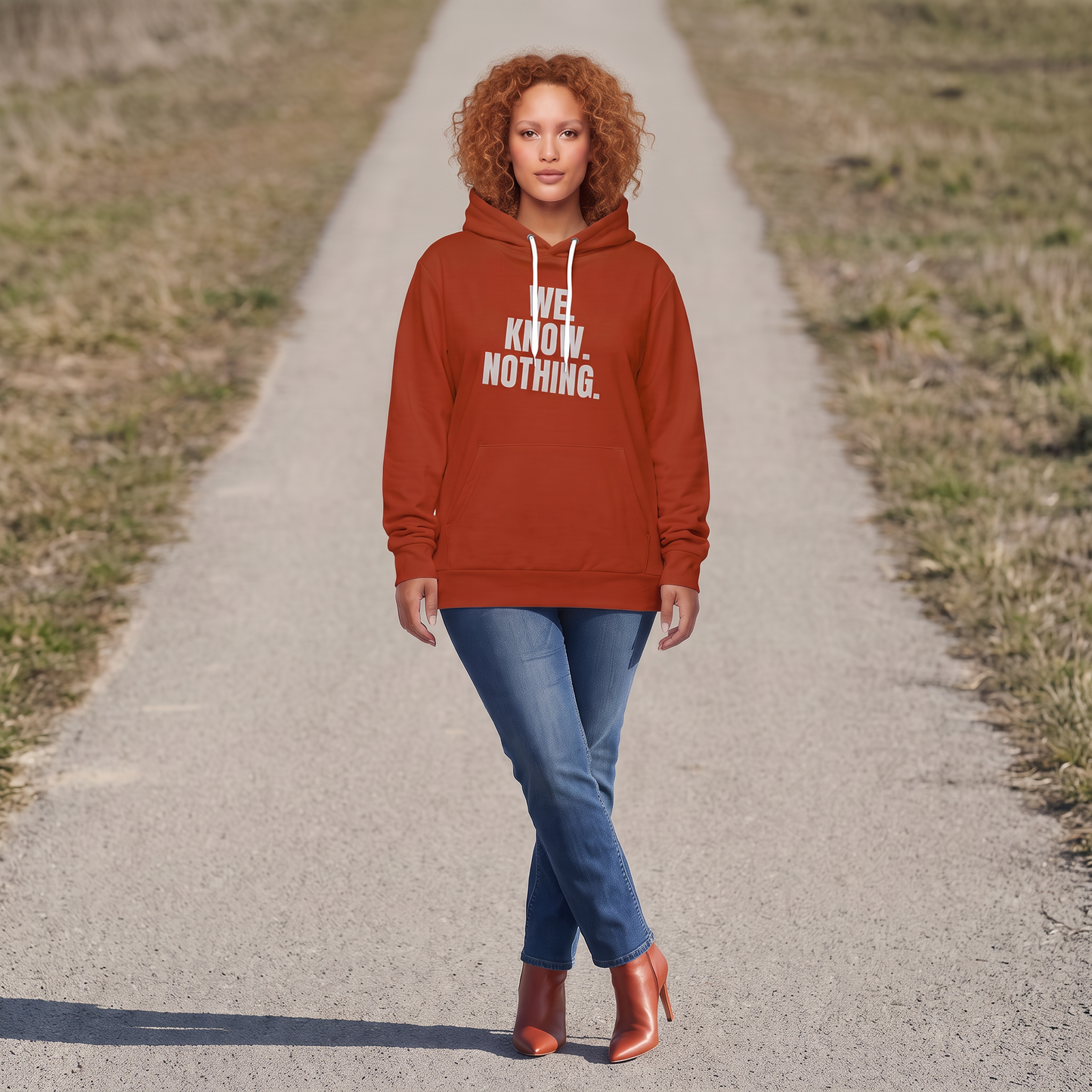 We Know Nothing Hoodie | Manifesto Series | Unisex | Kinky Nomad