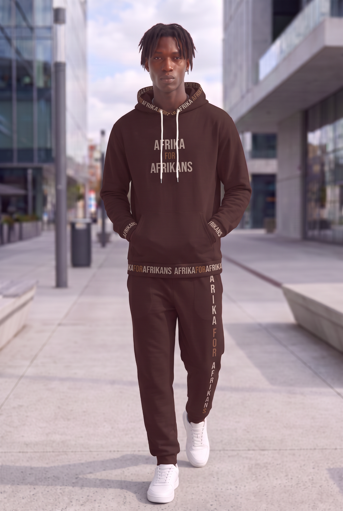 Afrika for Afrikans Bundle | Hoodie & Joggers | Kinky Nomad
