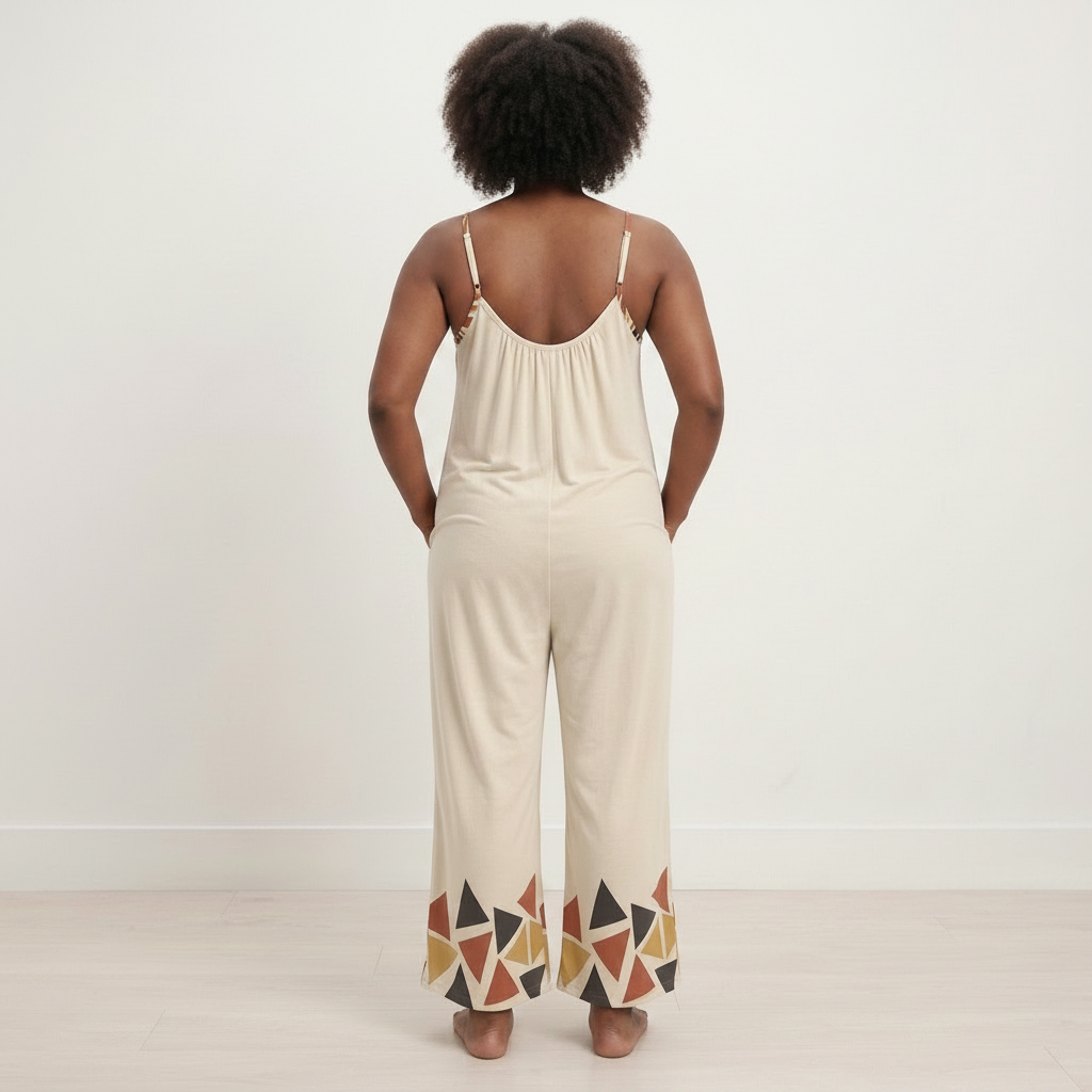 Wide-Leg Jumpsuit | Savanna & Angles Series | 4 Colours | Kinky Nomad