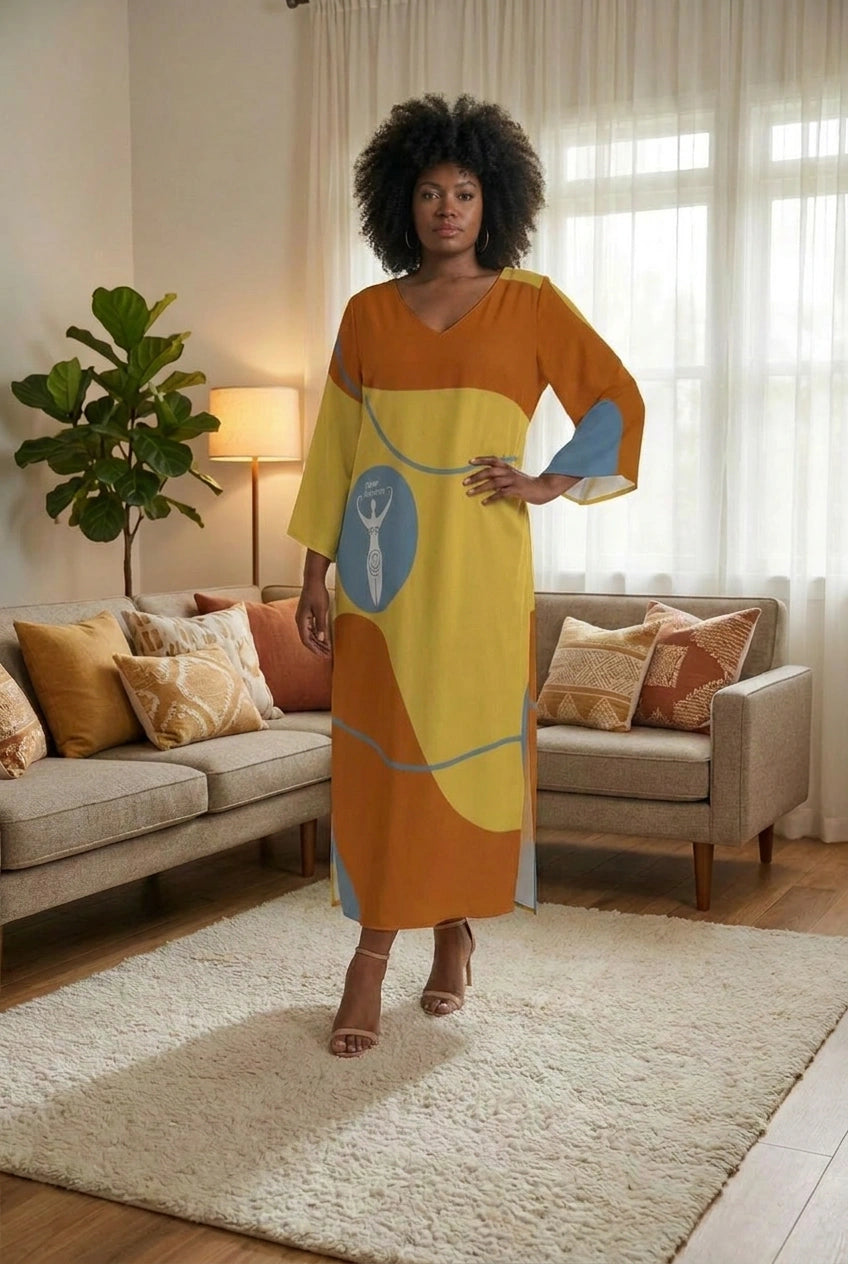 Retro Mod Kaftan | Her Power Collection | Kinky Nomad