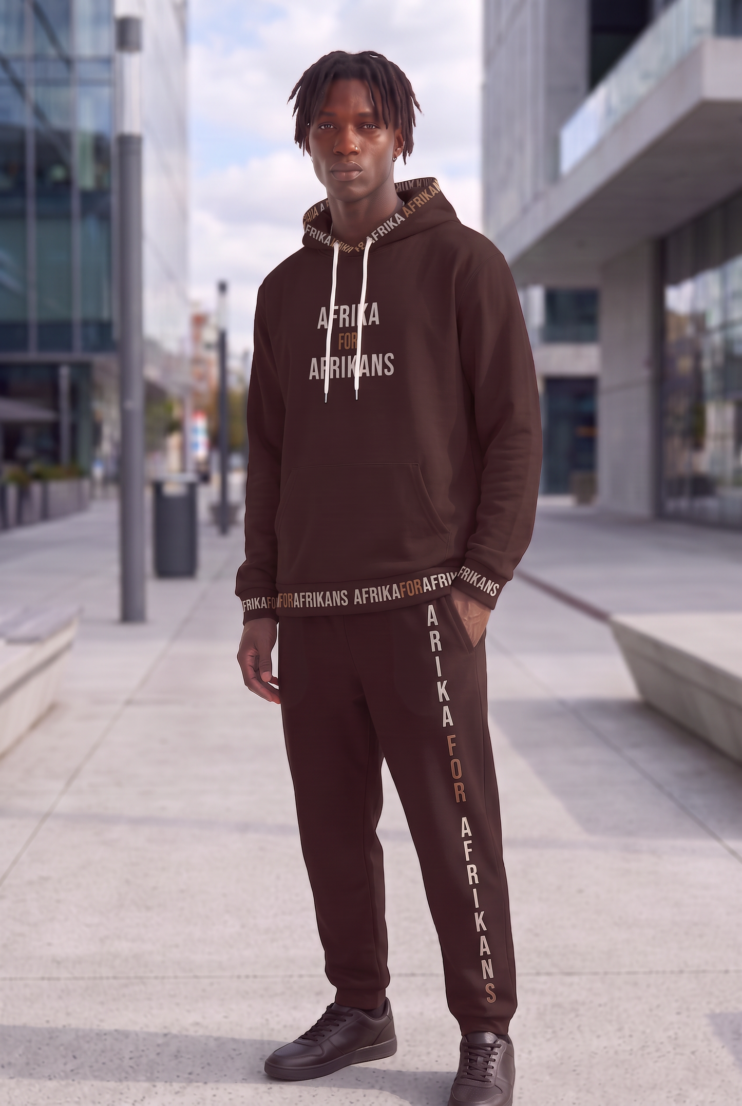 Afrika for Afrikans Bundle | Hoodie & Joggers | Kinky Nomad