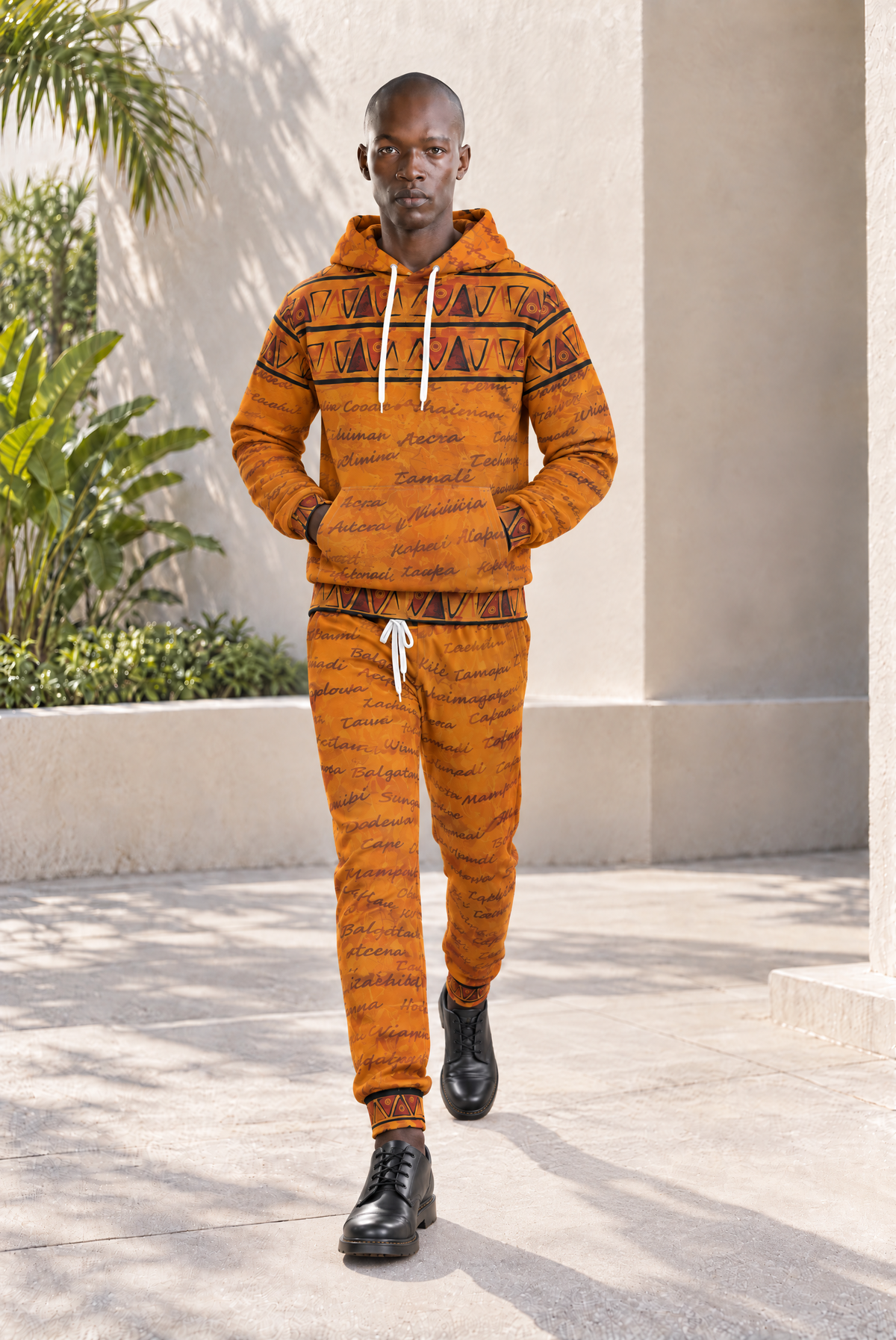All Roads Lead to Ghana Bundle | Hoodie & Joggers | Kinky Nomad