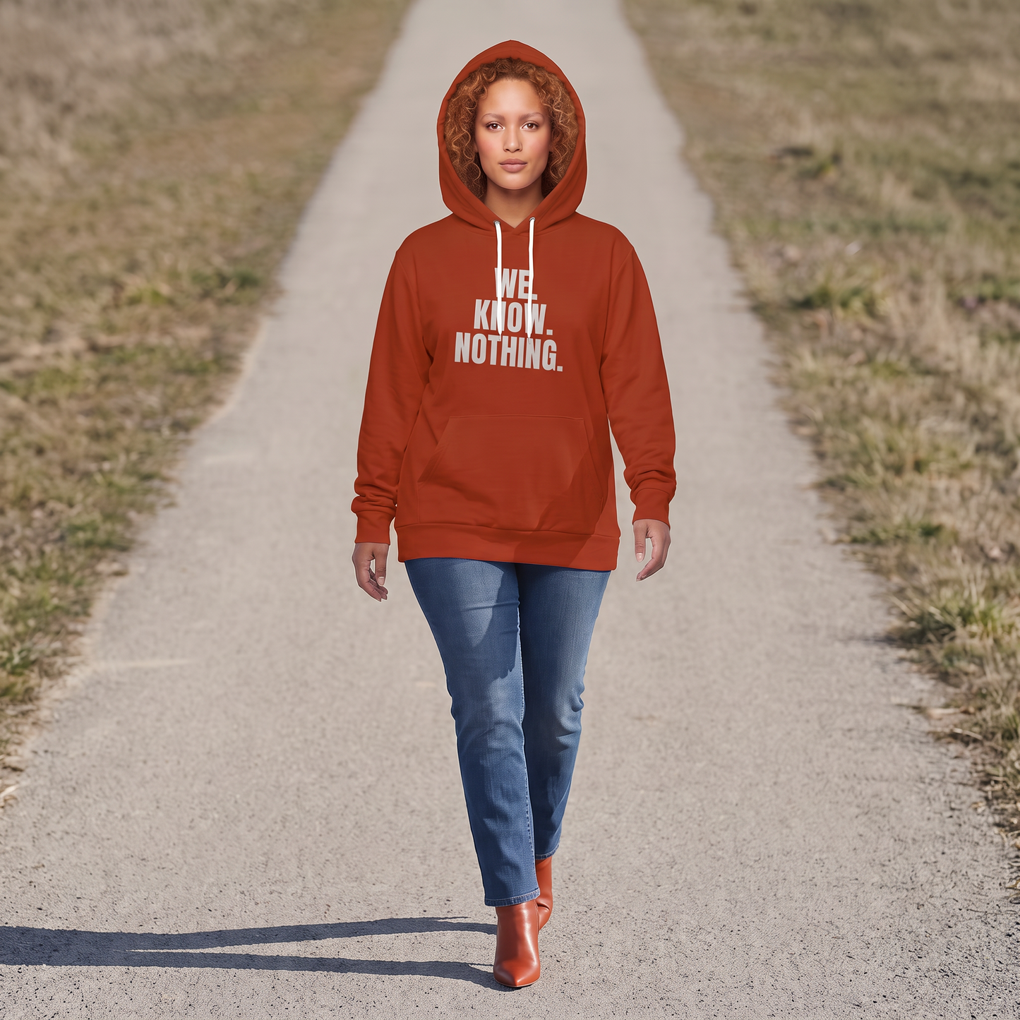 We Know Nothing Hoodie | Manifesto Series | Unisex | Kinky Nomad