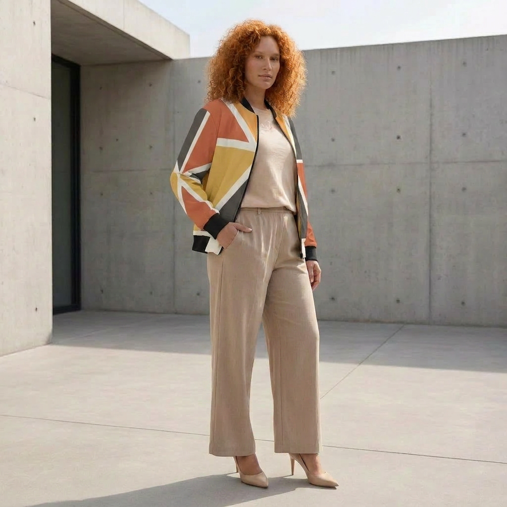 Women's Bomber Jacket | Angles Bogolan Ghana Isis | Kinky Nomad