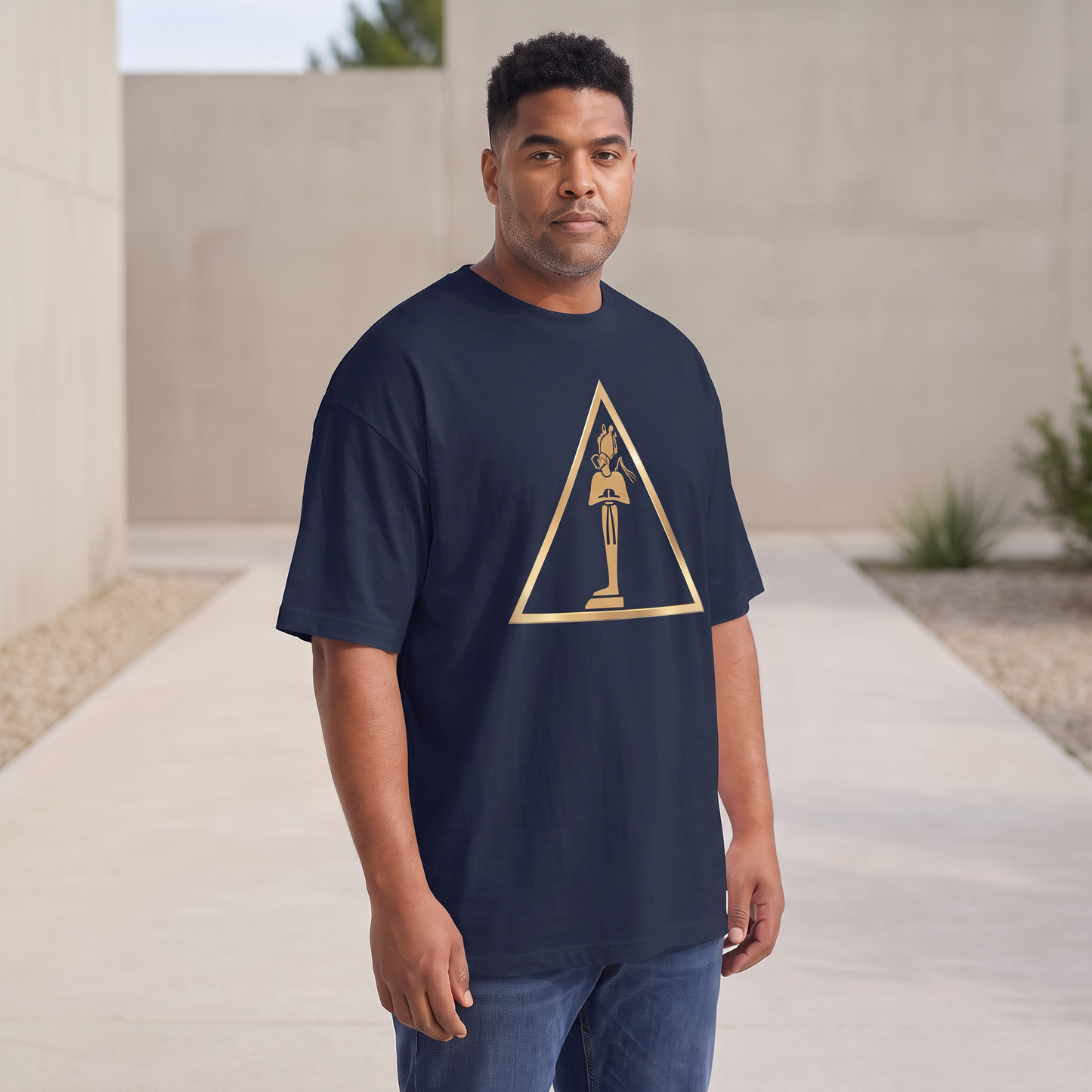 Osiris Oversized Tee | Kemet Series | Organic Cotton | Kinky Nomad