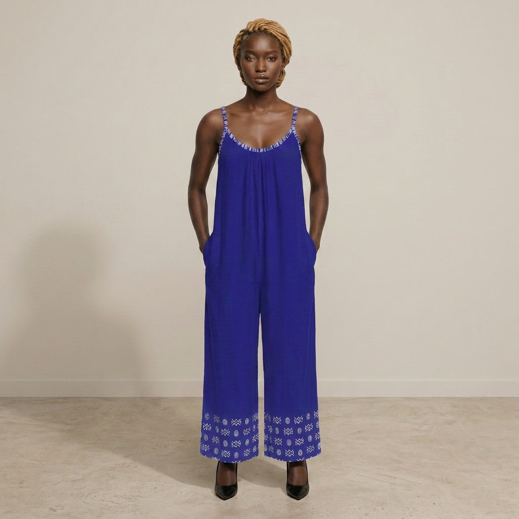 Wide-Leg Jumpsuit | Savanna & Angles Series | 4 Colours | Kinky Nomad