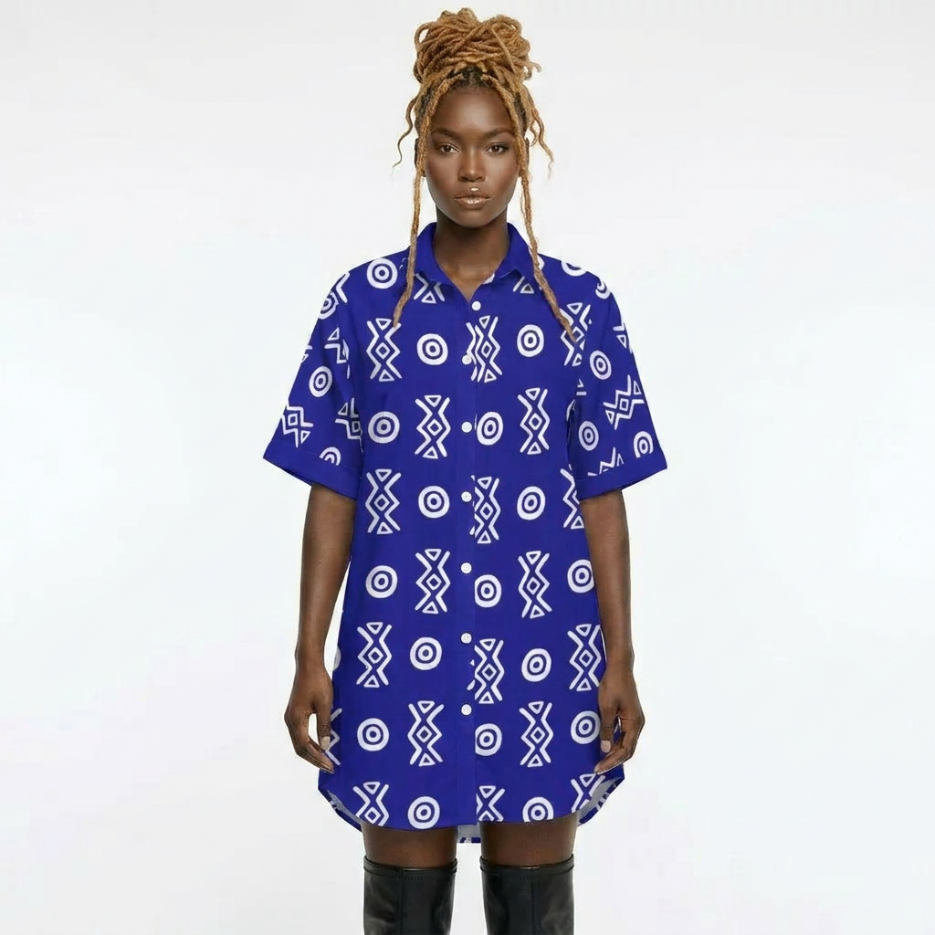 Savanna Shirt Dress | Savanna Series | 4 Colours | Kinky Nomad