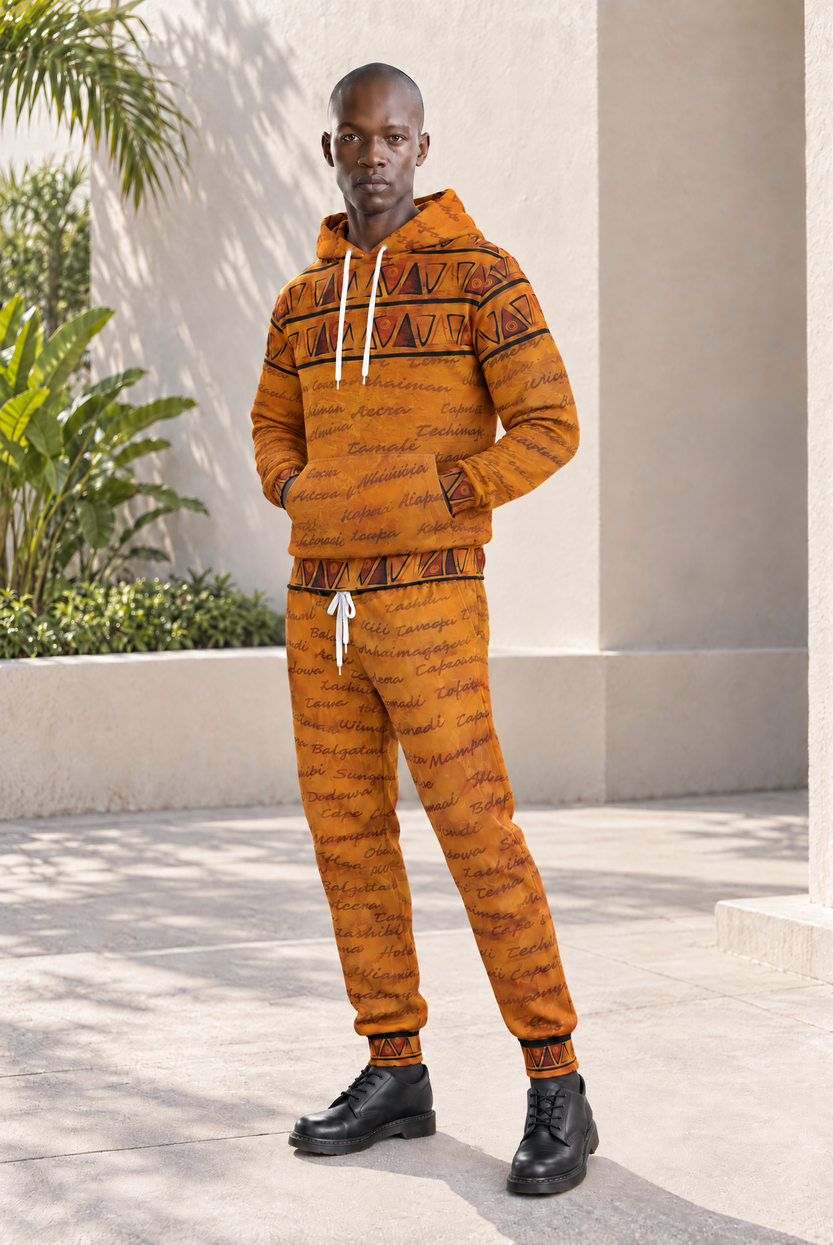 All Roads Lead to Ghana Bundle | Hoodie & Joggers | Kinky Nomad