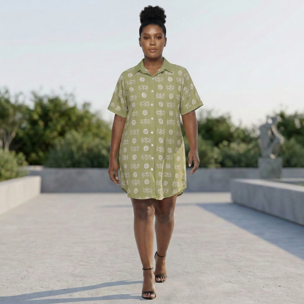 Savanna Shirt Dress | Savanna Series | 4 Colours | Kinky Nomad