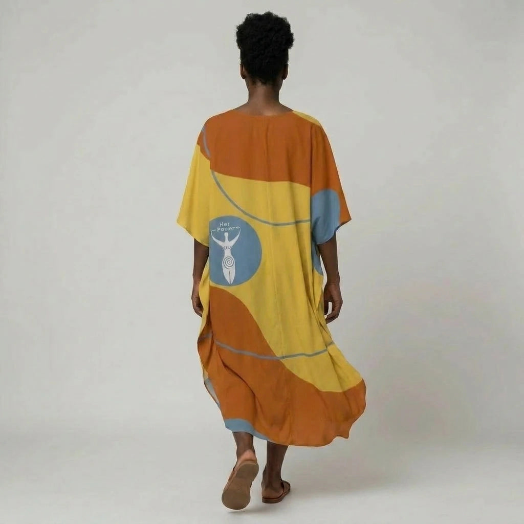Retro Mod Kaftan | Her Power Collection | Kinky Nomad