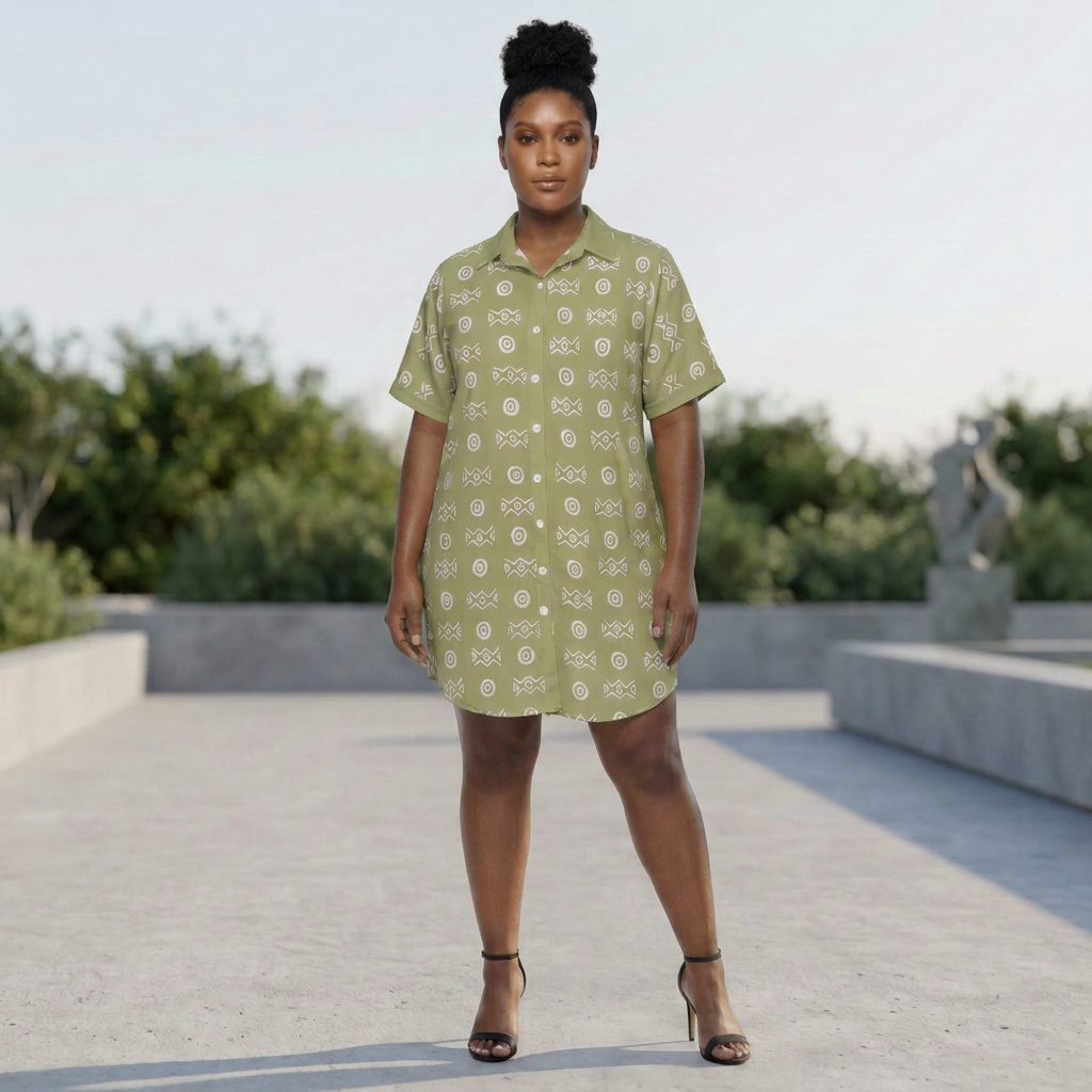 Savanna Shirt Dress | Savanna Series | 4 Colours | Kinky Nomad