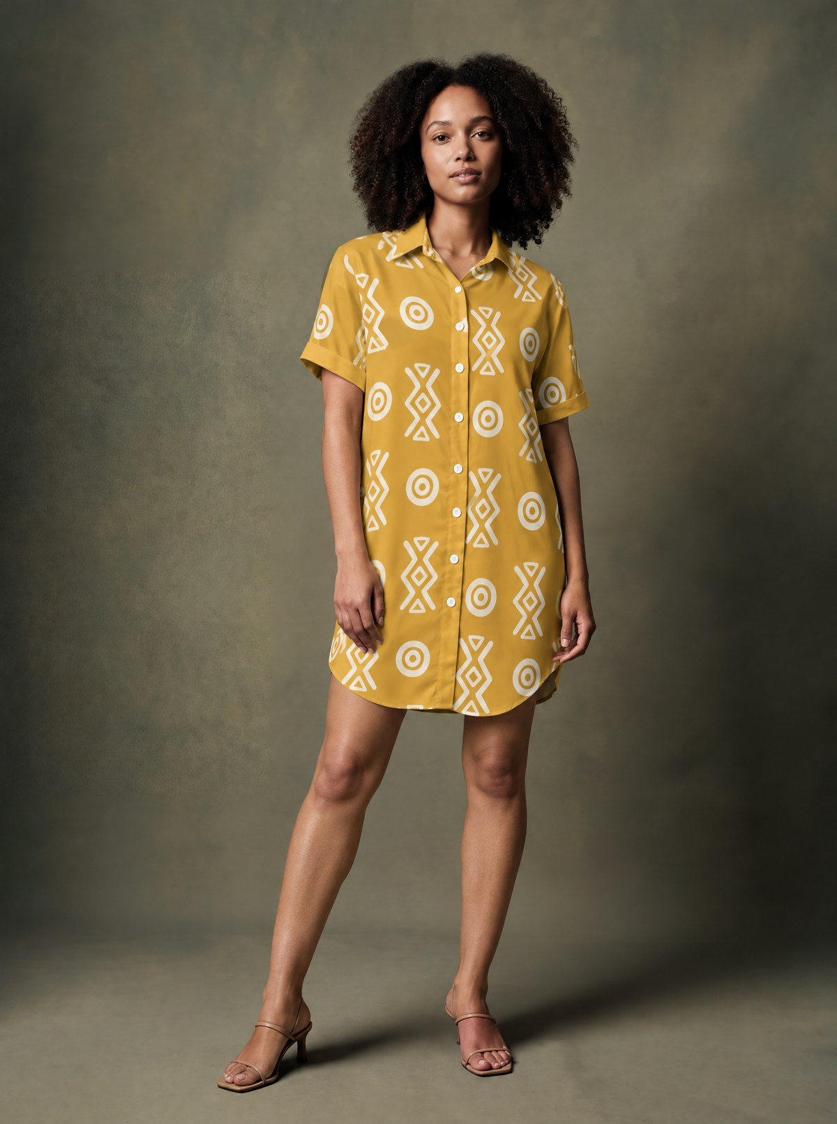 Savanna Gold Bundle | Shirt Dress + Jumpsuit | Kinky Nomad