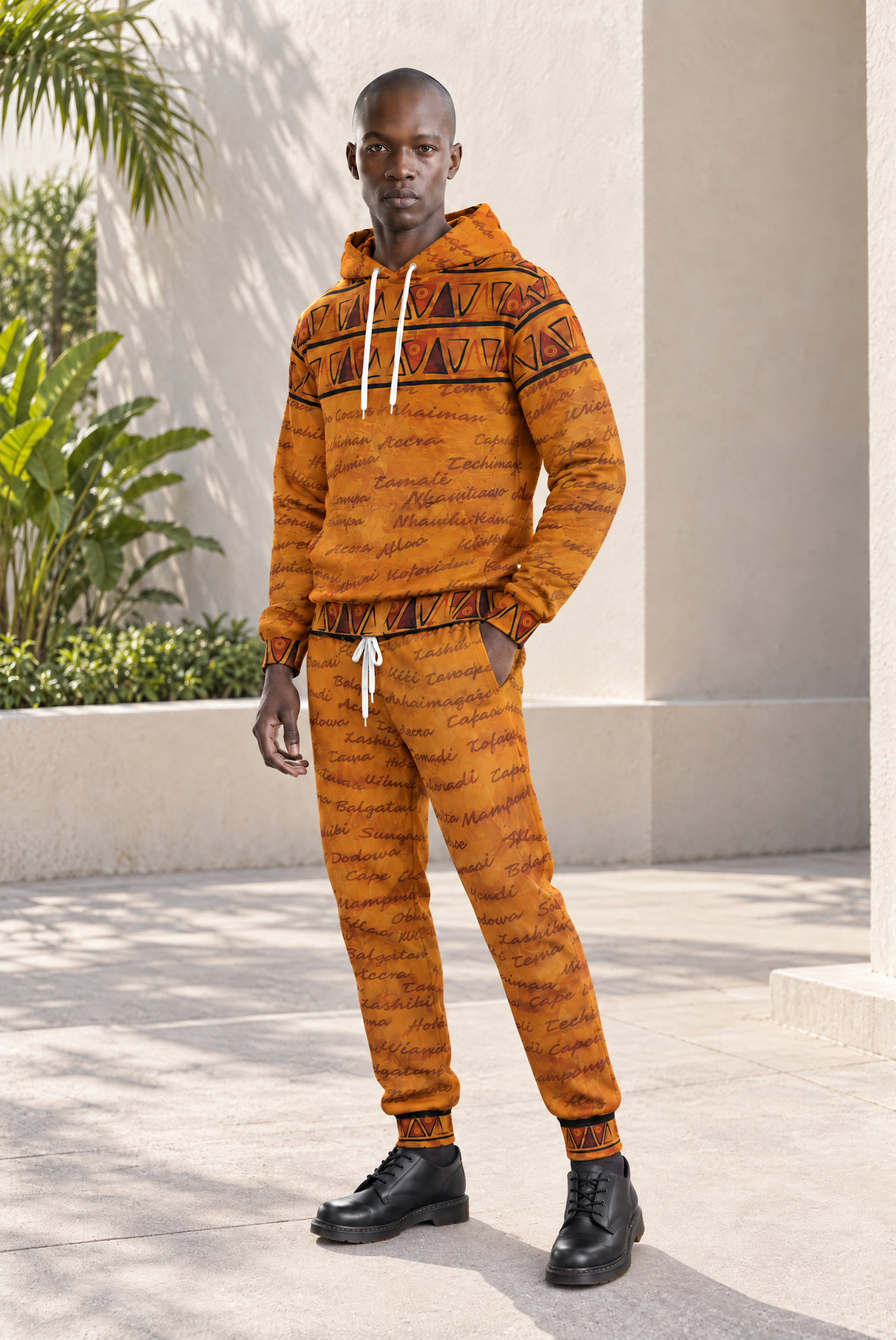 All Roads Lead to Ghana Bundle | Hoodie & Joggers | Kinky Nomad