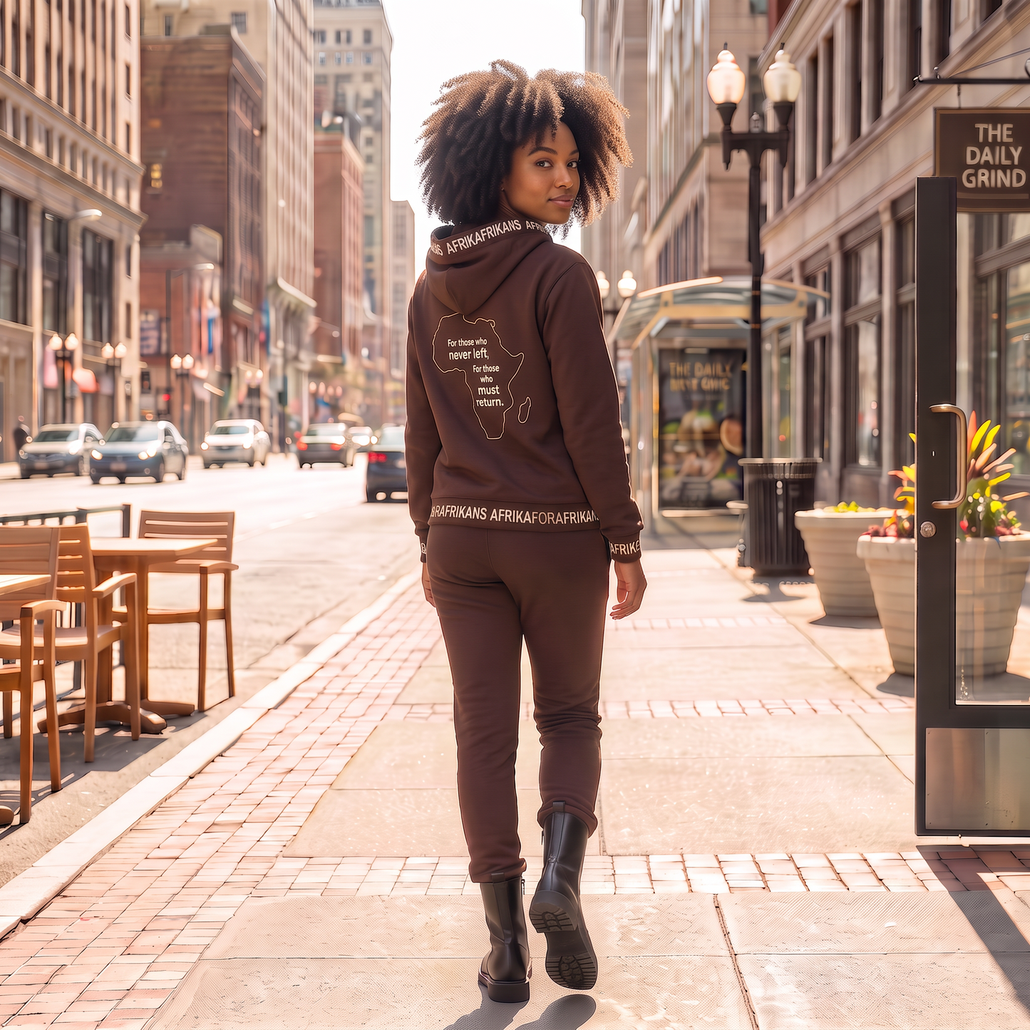 Afrika for Afrikans Bundle | Hoodie & Joggers | Kinky Nomad