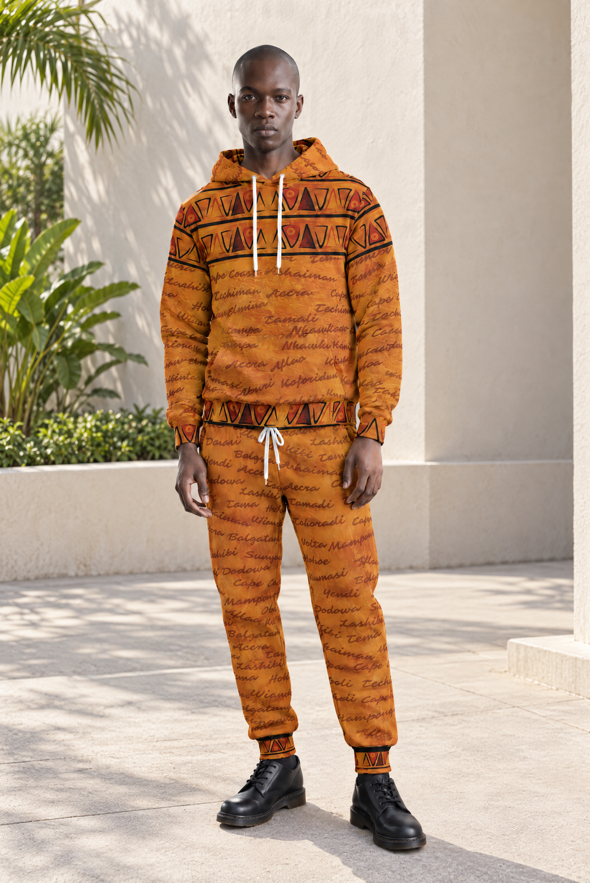 All Roads Lead to Ghana Bundle | Hoodie & Joggers | Kinky Nomad