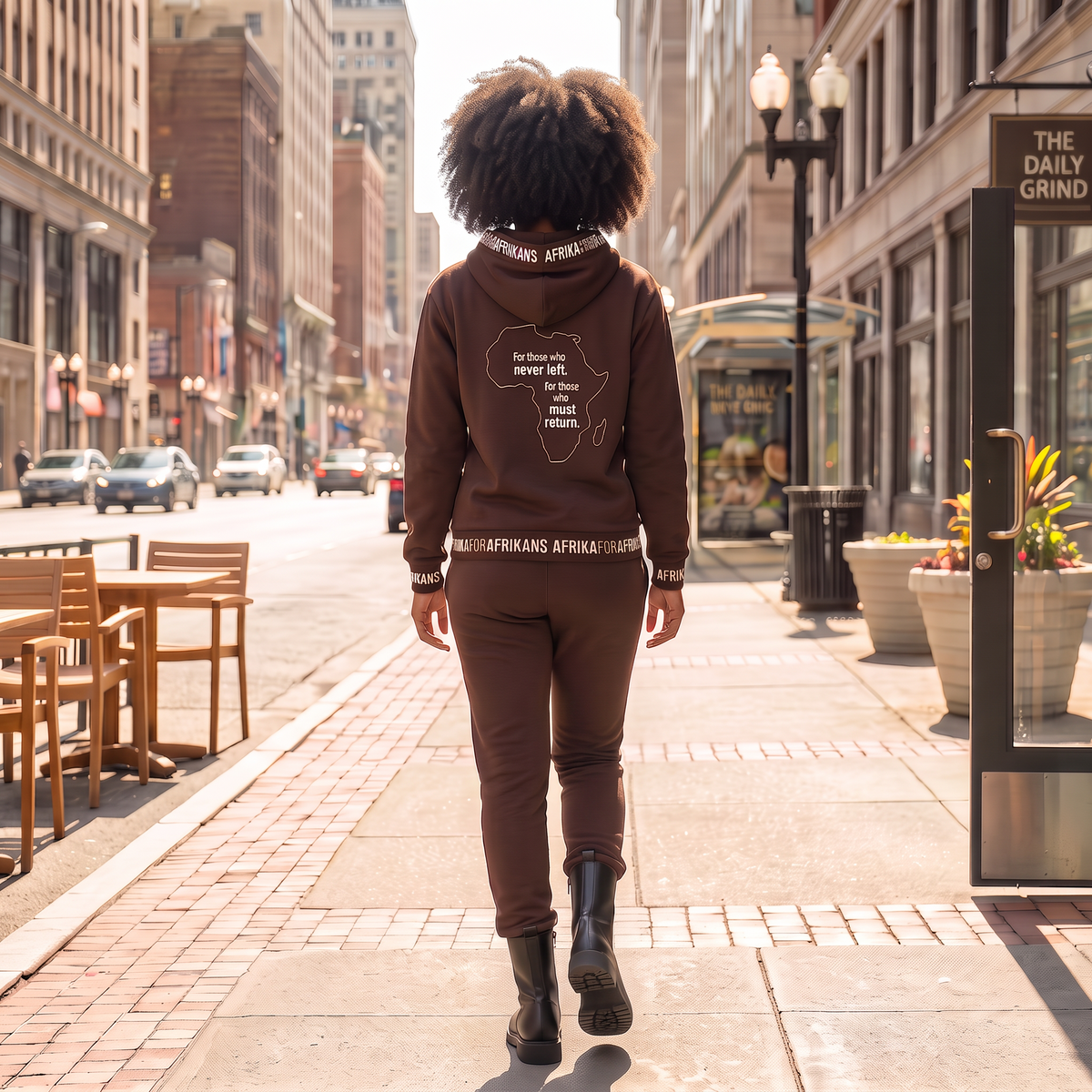 Afrika for Afrikans Bundle | Hoodie & Joggers | Kinky Nomad