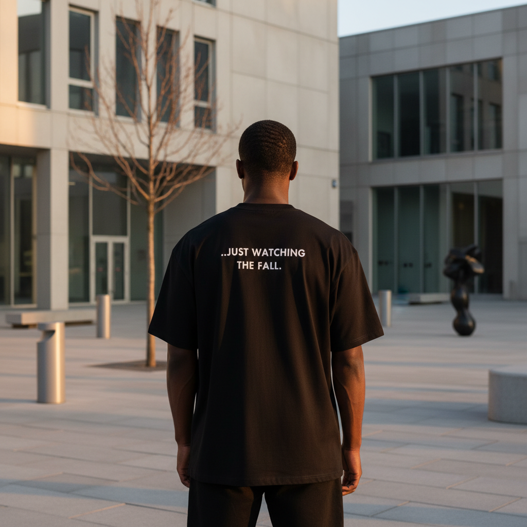 Much Noise Dwindling Power Oversized Organic T-Shirt | Unisex Streetwear Tee