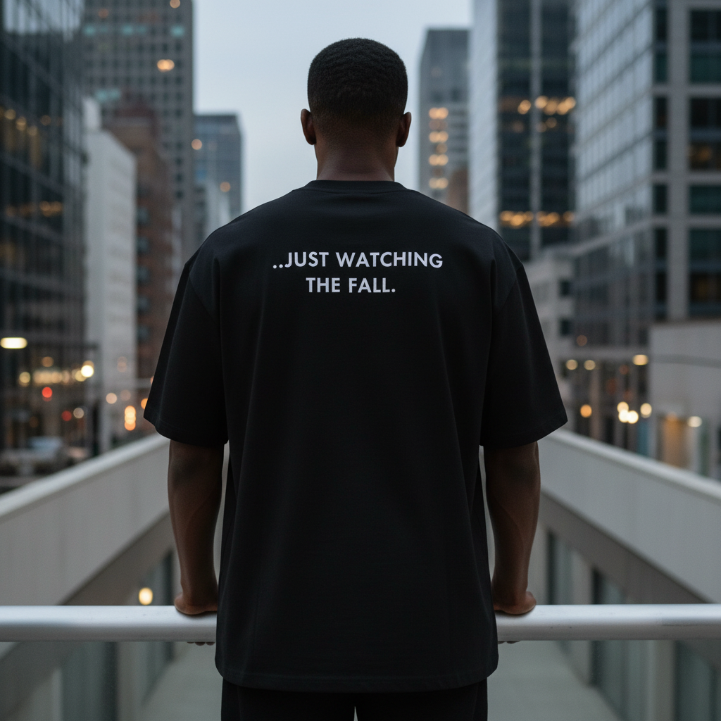 Much Noise Dwindling Power Oversized Organic T-Shirt | Unisex Streetwear Tee